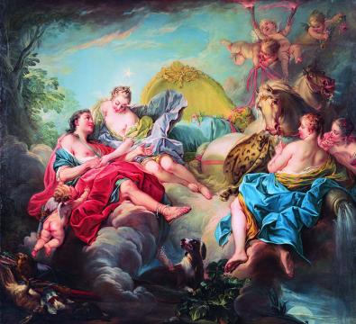 フランソワ・ブーシェ《アウロラとケファロス》1745年頃